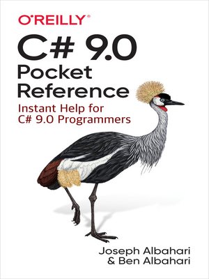 cover image of C# 9.0 Pocket Reference
